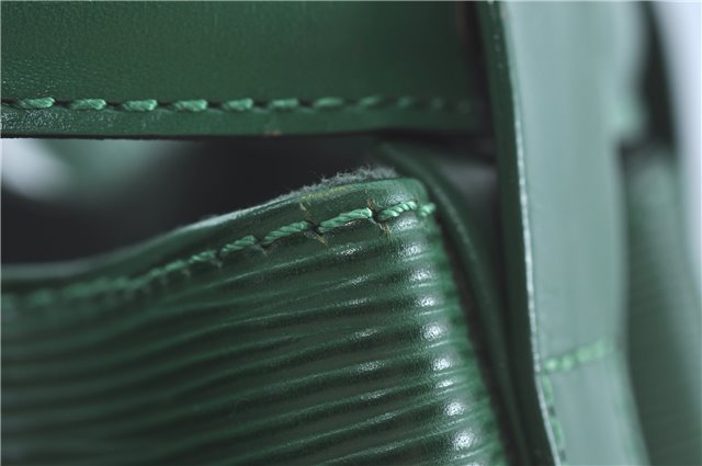 Authentic Louis Vuitton Epi Randonnee PM Shoulder Bag Green M52354 LV J1721