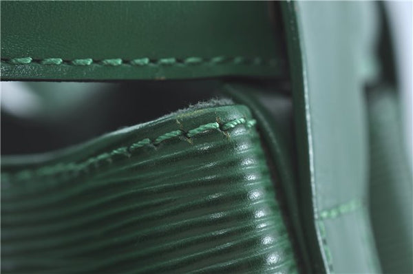 Authentic Louis Vuitton Epi Randonnee PM Shoulder Bag Green M52354 LV J1721