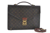 Auth Louis Vuitton Monogram Porte Documents Bandouliere M53338 Briefcase J1723