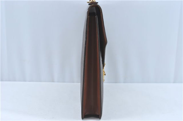 Auth Louis Vuitton Monogram Porte Documents Bandouliere M53338 Briefcase J1723