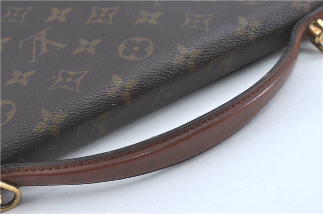Auth Louis Vuitton Monogram Porte Documents Bandouliere M53338 Briefcase J1723
