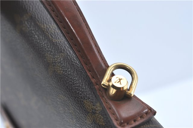 Auth Louis Vuitton Monogram Porte Documents Bandouliere M53338 Briefcase J1723