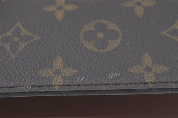Auth Louis Vuitton Monogram Porte Documents Bandouliere M53338 Briefcase J1723