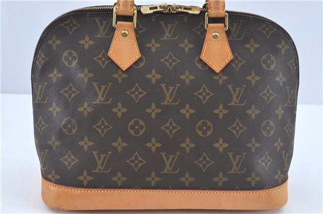 Authentic Louis Vuitton Monogram Alma Hand Bag M51130 LV J1725