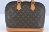 Authentic Louis Vuitton Monogram Alma Hand Bag M51130 LV J1725