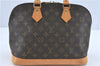 Authentic Louis Vuitton Monogram Alma Hand Bag M51130 LV J1725
