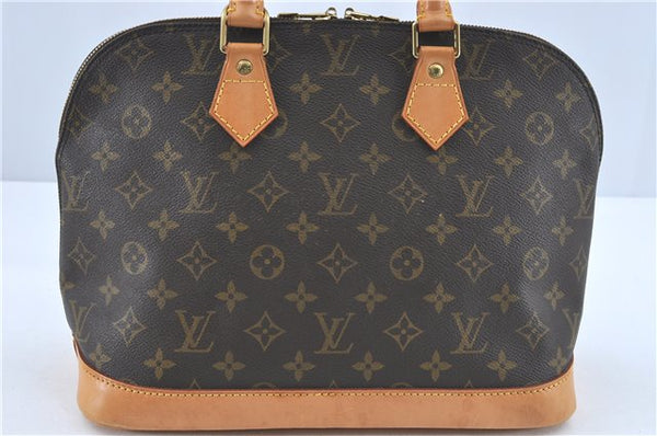 Authentic Louis Vuitton Monogram Alma Hand Bag M51130 LV J1725
