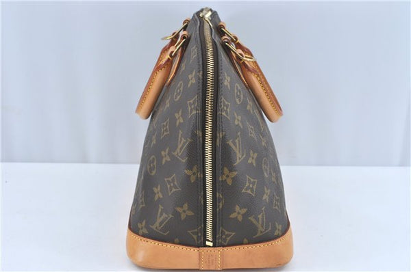 Authentic Louis Vuitton Monogram Alma Hand Bag M51130 LV J1725