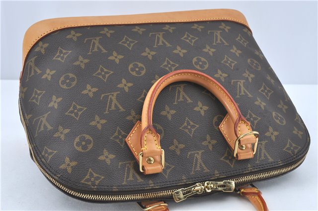 Authentic Louis Vuitton Monogram Alma Hand Bag M51130 LV J1725