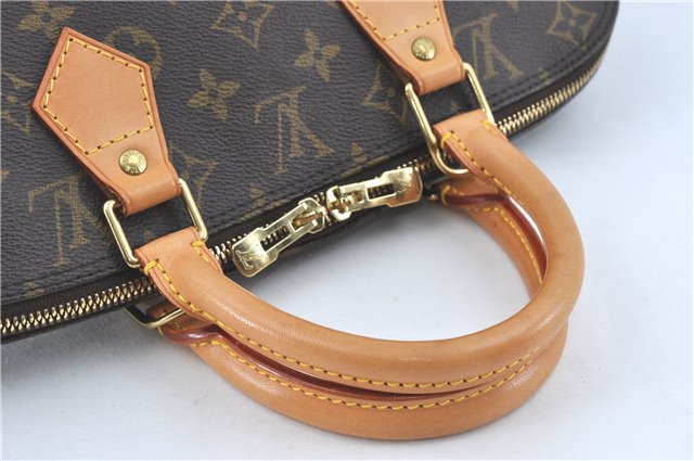 Authentic Louis Vuitton Monogram Alma Hand Bag M51130 LV J1725