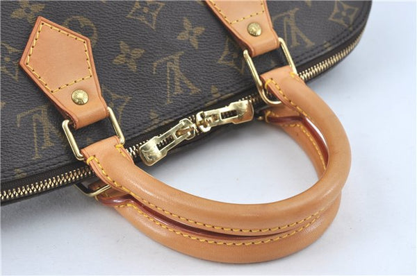 Authentic Louis Vuitton Monogram Alma Hand Bag M51130 LV J1725