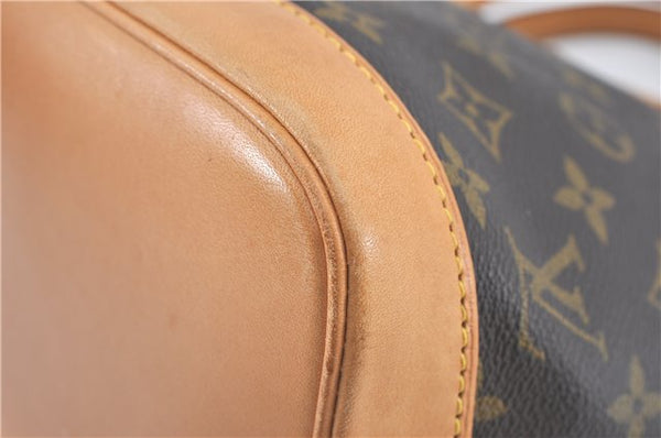 Authentic Louis Vuitton Monogram Alma Hand Bag M51130 LV J1725