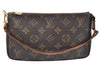 Authentic Louis Vuitton Monogram Pochette Accessoires Pouch M51980 LV J1727