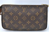 Authentic Louis Vuitton Monogram Pochette Accessoires Pouch M51980 LV J1727