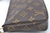 Authentic Louis Vuitton Monogram Pochette Accessoires Pouch M51980 LV J1727