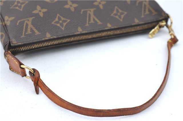 Authentic Louis Vuitton Monogram Pochette Accessoires Pouch M51980 LV J1727
