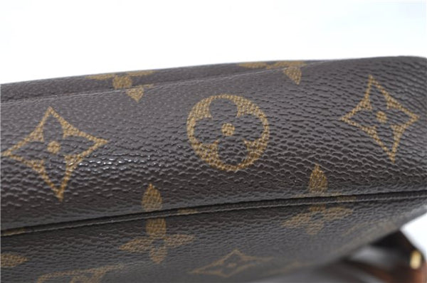 Authentic Louis Vuitton Monogram Pochette Accessoires Pouch M51980 LV J1727