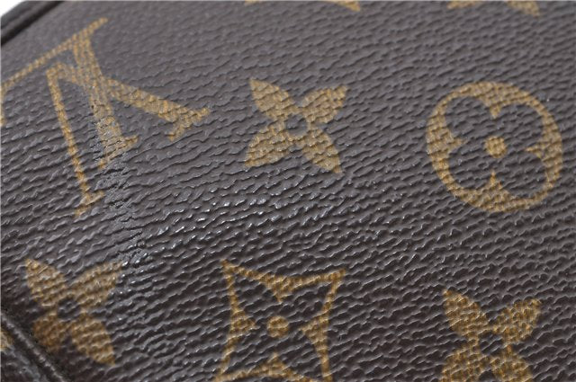 Authentic Louis Vuitton Monogram Pochette Accessoires Pouch M51980 LV J1727