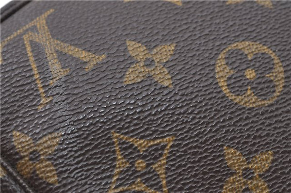 Authentic Louis Vuitton Monogram Pochette Accessoires Pouch M51980 LV J1727