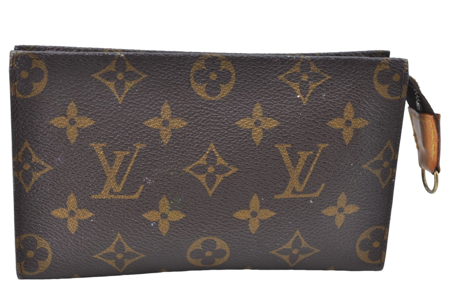 Authentic Louis Vuitton Monogram Pouch For Bucket PM LV J1738
