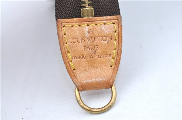 Authentic Louis Vuitton Monogram Pouch For Bucket PM LV J1738