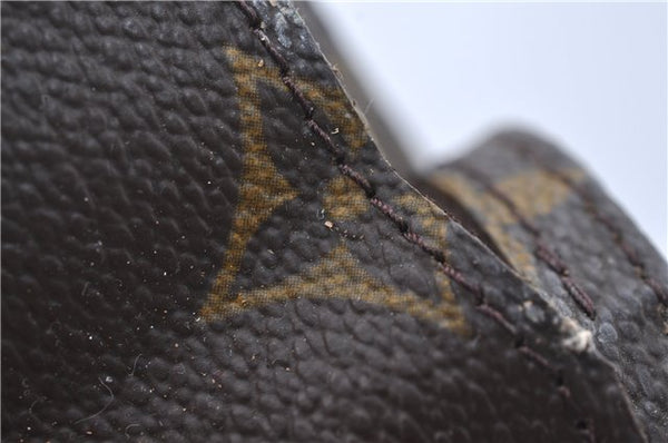 Authentic Louis Vuitton Monogram Pouch For Bucket PM LV J1738