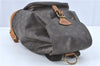 Authentic Louis Vuitton Monogram Montsouris GM Backpack M51135 LV J1750