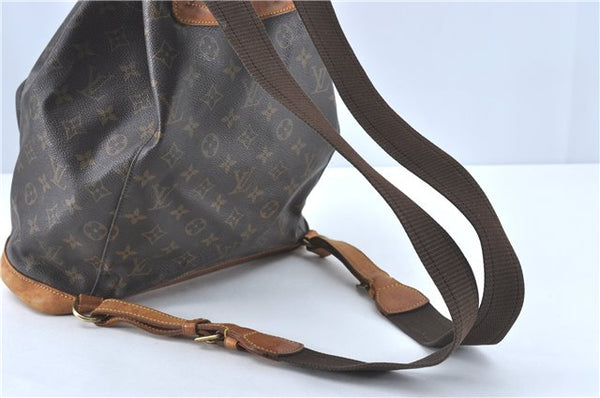 Authentic Louis Vuitton Monogram Montsouris GM Backpack M51135 LV J1750