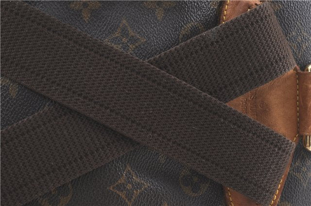 Authentic Louis Vuitton Monogram Montsouris GM Backpack M51135 LV J1750