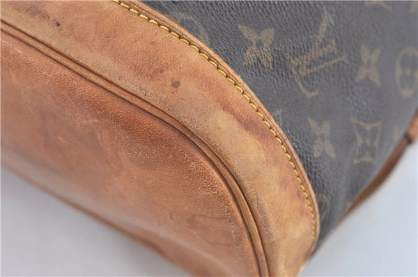 Authentic Louis Vuitton Monogram Montsouris GM Backpack M51135 LV J1750