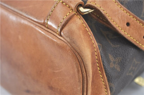 Authentic Louis Vuitton Monogram Montsouris GM Backpack M51135 LV J1750