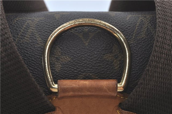 Authentic Louis Vuitton Monogram Montsouris GM Backpack M51135 LV J1750