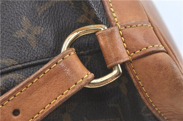 Authentic Louis Vuitton Monogram Montsouris GM Backpack M51135 LV J1750