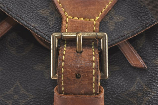 Authentic Louis Vuitton Monogram Montsouris GM Backpack M51135 LV J1750