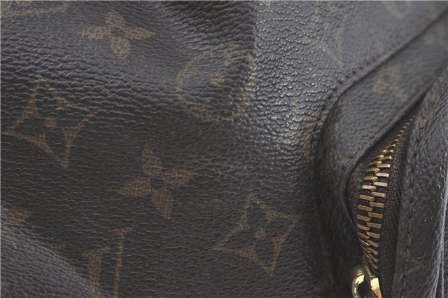 Authentic Louis Vuitton Monogram Montsouris GM Backpack M51135 LV J1750