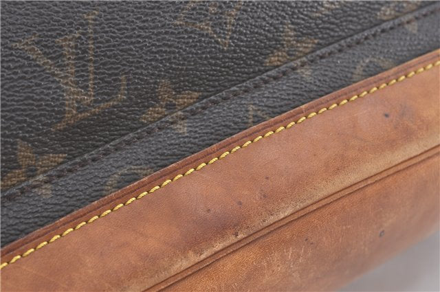 Authentic Louis Vuitton Monogram Montsouris GM Backpack M51135 LV J1750