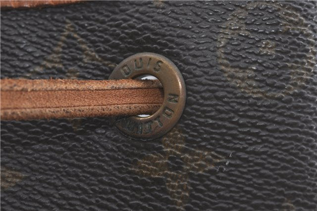 Authentic Louis Vuitton Monogram Montsouris GM Backpack M51135 LV J1750