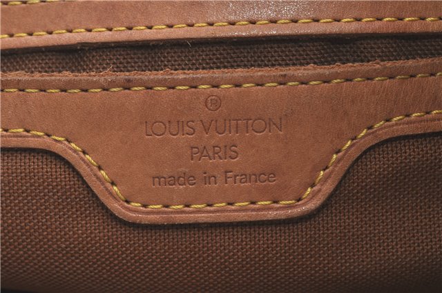 Authentic Louis Vuitton Monogram Montsouris GM Backpack M51135 LV J1750