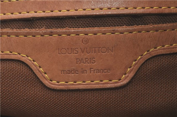 Authentic Louis Vuitton Monogram Montsouris GM Backpack M51135 LV J1750