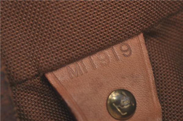 Authentic Louis Vuitton Monogram Montsouris GM Backpack M51135 LV J1750