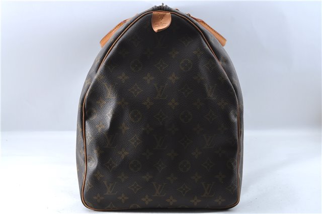 Authentic Louis Vuitton Monogram Keepall 60 Travel Boston Bag M41422 LV J1755