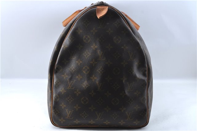 Authentic Louis Vuitton Monogram Keepall 60 Travel Boston Bag M41422 LV J1755