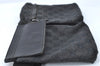 Authentic GUCCI Waist Body Bag Canvas Leather 28566 Black J1756