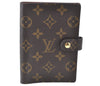 Authentic Louis Vuitton Monogram Agenda PM Day Planner Cover R20005 LV J1757
