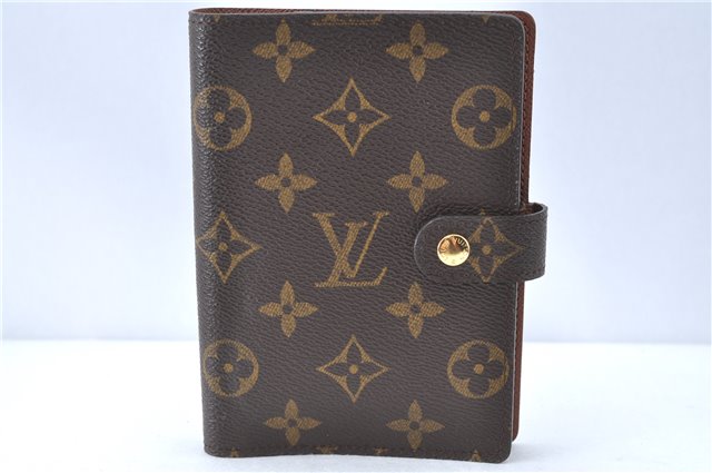 Authentic Louis Vuitton Monogram Agenda PM Day Planner Cover R20005 LV J1757