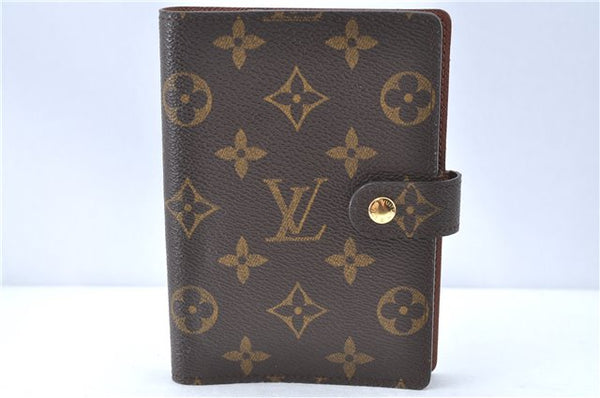 Authentic Louis Vuitton Monogram Agenda PM Day Planner Cover R20005 LV J1757