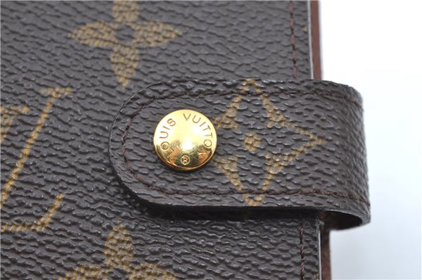 Authentic Louis Vuitton Monogram Agenda PM Day Planner Cover R20005 LV J1757