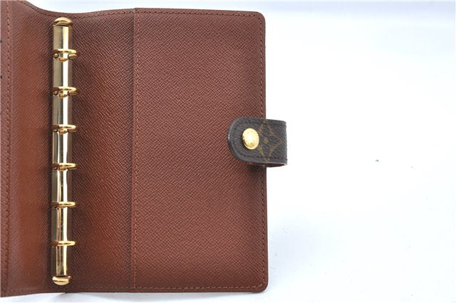 Authentic Louis Vuitton Monogram Agenda PM Day Planner Cover R20005 LV J1757