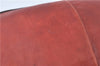 Authentic YVES SAINT LAURENT Mombasa Shoulder Hand Bag Leather 205118 Red J1759