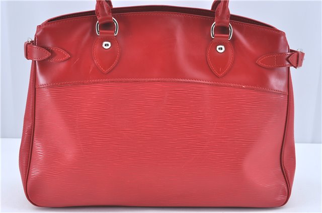 Authentic Louis Vuitton Epi Passy GM Shoulder Hand Bag Red M5925E LV J1761